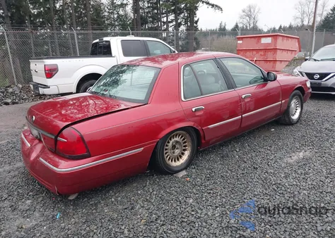 1999 Mercury Grand Marquis Ls из США, поврежденный, VIN 2MEFM75W8XX727479